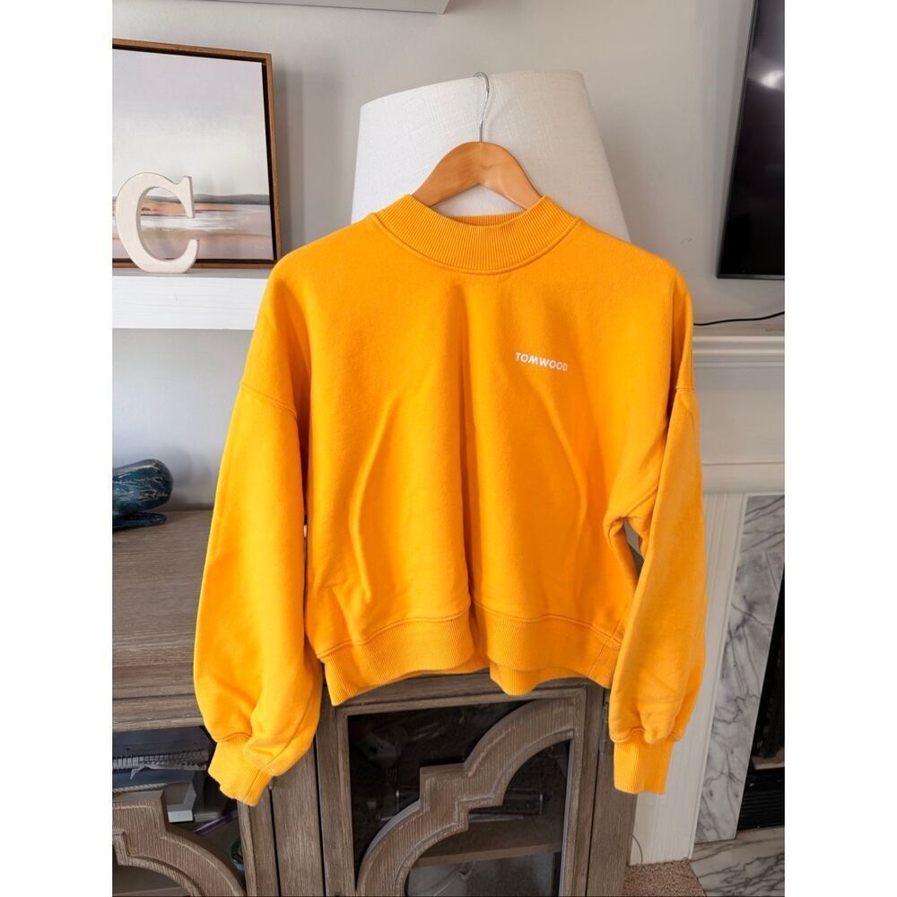 Tom Wood‎ Orange Pullover Sweater